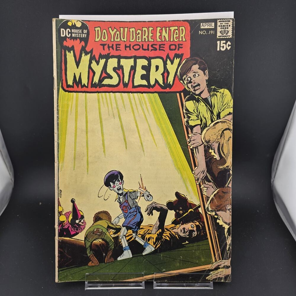 House of Mystery 191 (1971) GD/VG 3.0-4.0 Neal Adams Cover Berni Wrightson Art